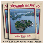 Click here to view the 2009 Alexandria Bay Visitors Guide