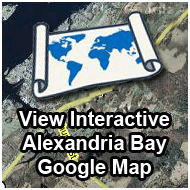 View Interactive Alexandria Bay Map..